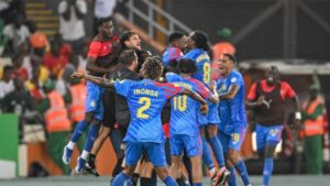 Voetballers Congo naar laatste vier Afrika Cup na zege op Guinee