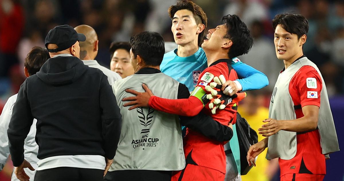 Coupe d’Asie: à nouveau miraculée, la Corée du Sud rejoint le dernier carré