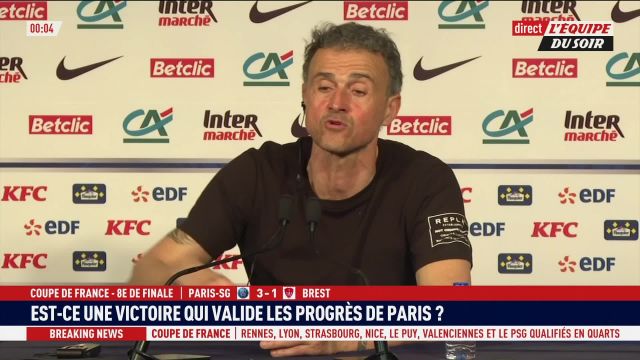 Le PSG élimine Brest et jouera les quarts de finale de la Coupe de France
