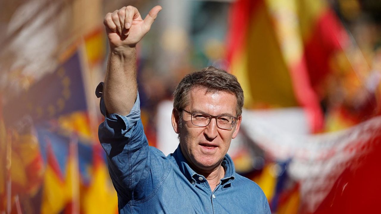 Le leader du Parti populaire, Alberto Nunez Feijoo, compte sur une victoire éclatante dans son fief de Galice pour faire taire les voix critiques au sein de la formation.