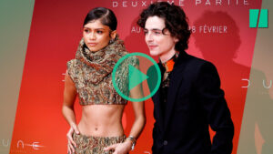 Timothée Chalamet et Zendaya illuminent le tapis rouge parisien de « Dune 2 »