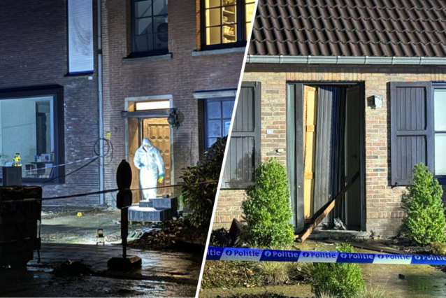 Twee aanslagen in één nacht: explosie in Mortsel, voordeur opgeblazen in Zoersel
