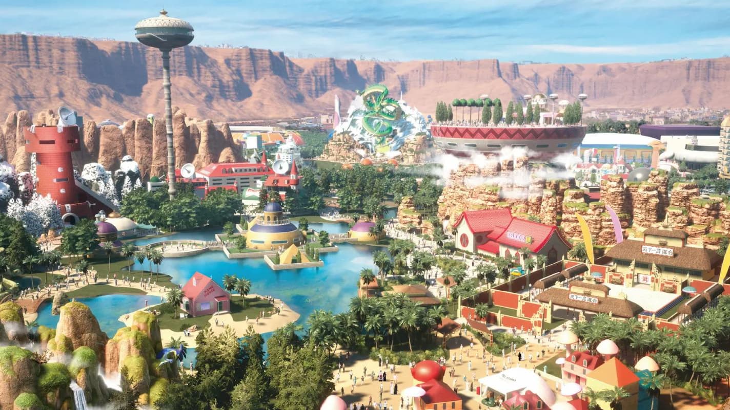 Le premier parc d'attractions "Dragon Ball" va être construit en Arabie saoudite