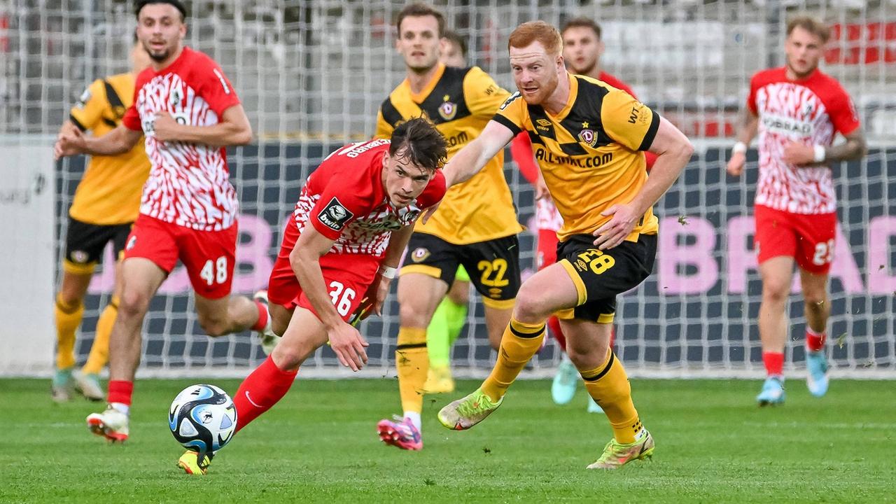 3. Liga: Dynamo Dresden holt beim SC Freiburg II nur einen Punkt