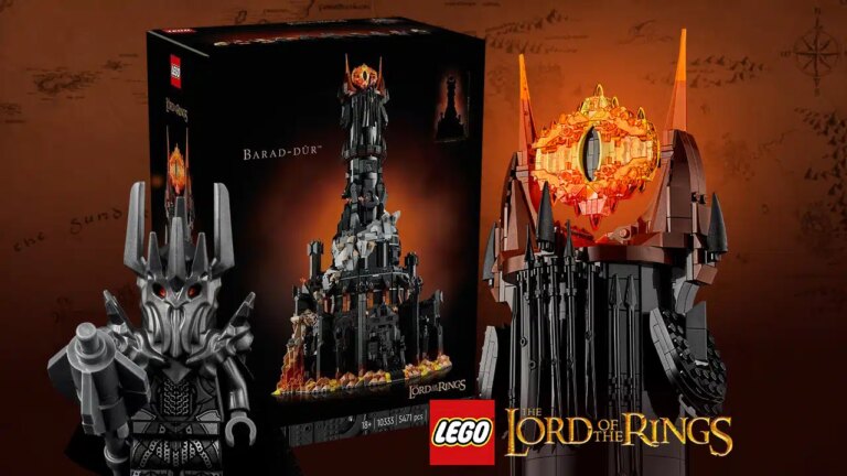 Découvrez limpressionnant LEGO Baraddûr de Sauron 10333