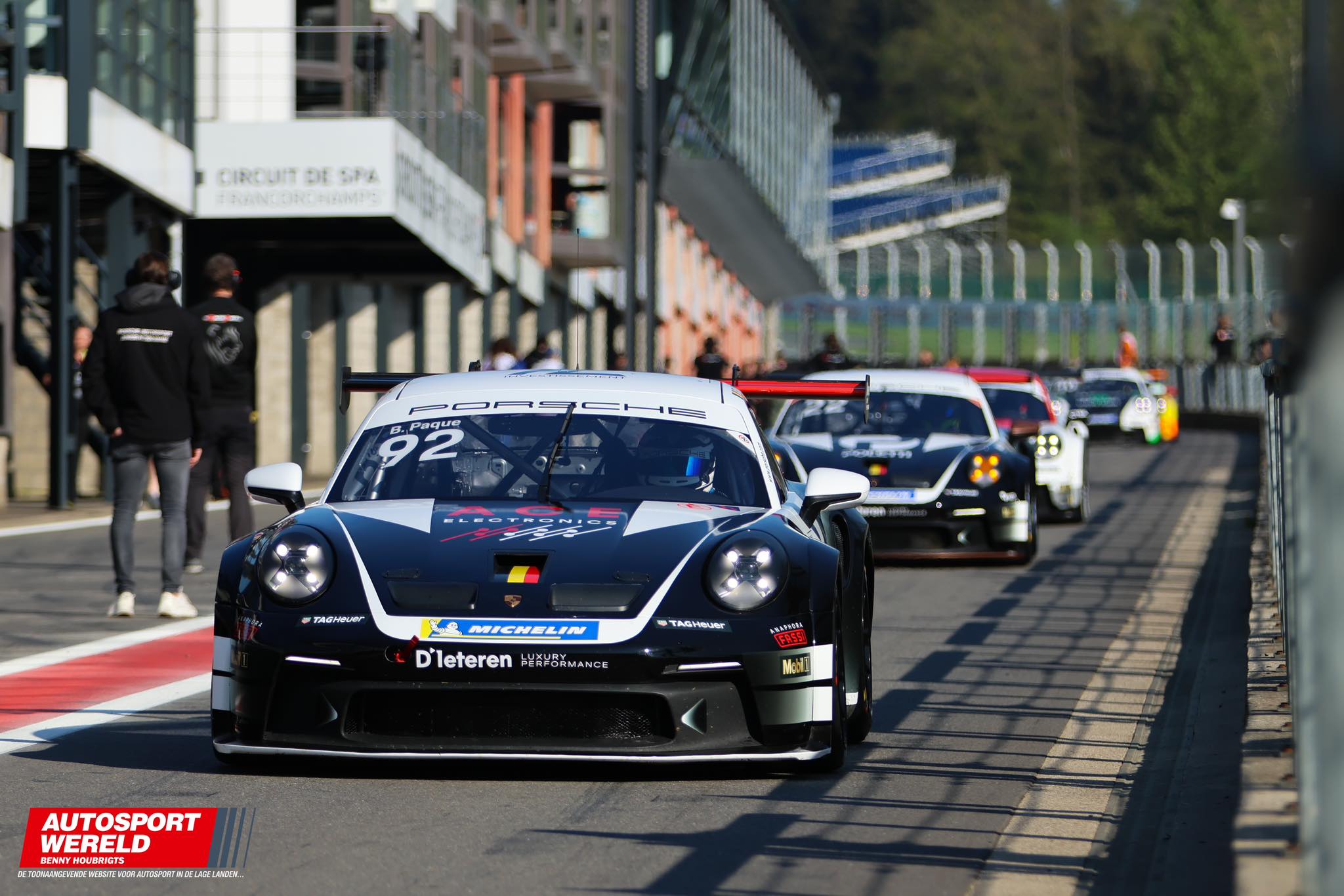 Porsche Carrera Cup Spa: goed weekend voor D'Ieteren Luxury Performance - Welkom op de website van autosportwereld